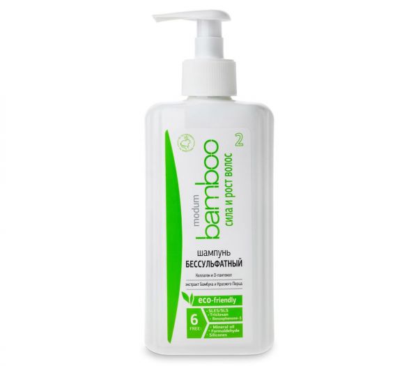 Sulfate-free hair shampoo "Strength and Hair Growth" (325 ml) (10323111)